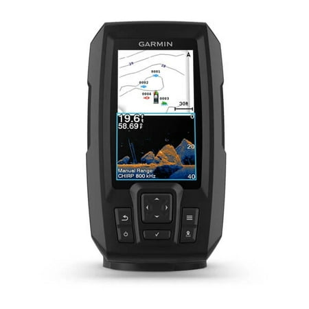 Garmin - STRIKER Vivid 4cv Fishfinder GPS - Black