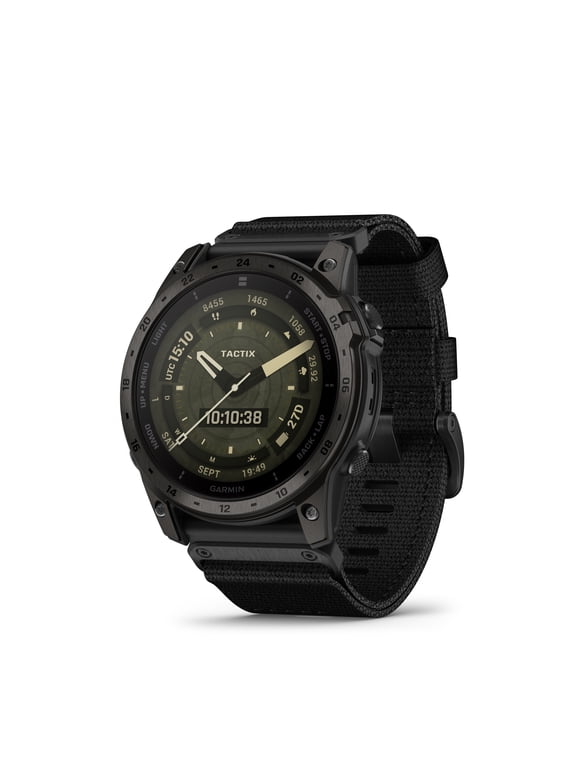 Tactix 7 Premium Tactical Multisport GPS Smartwatch AMOLED, Black