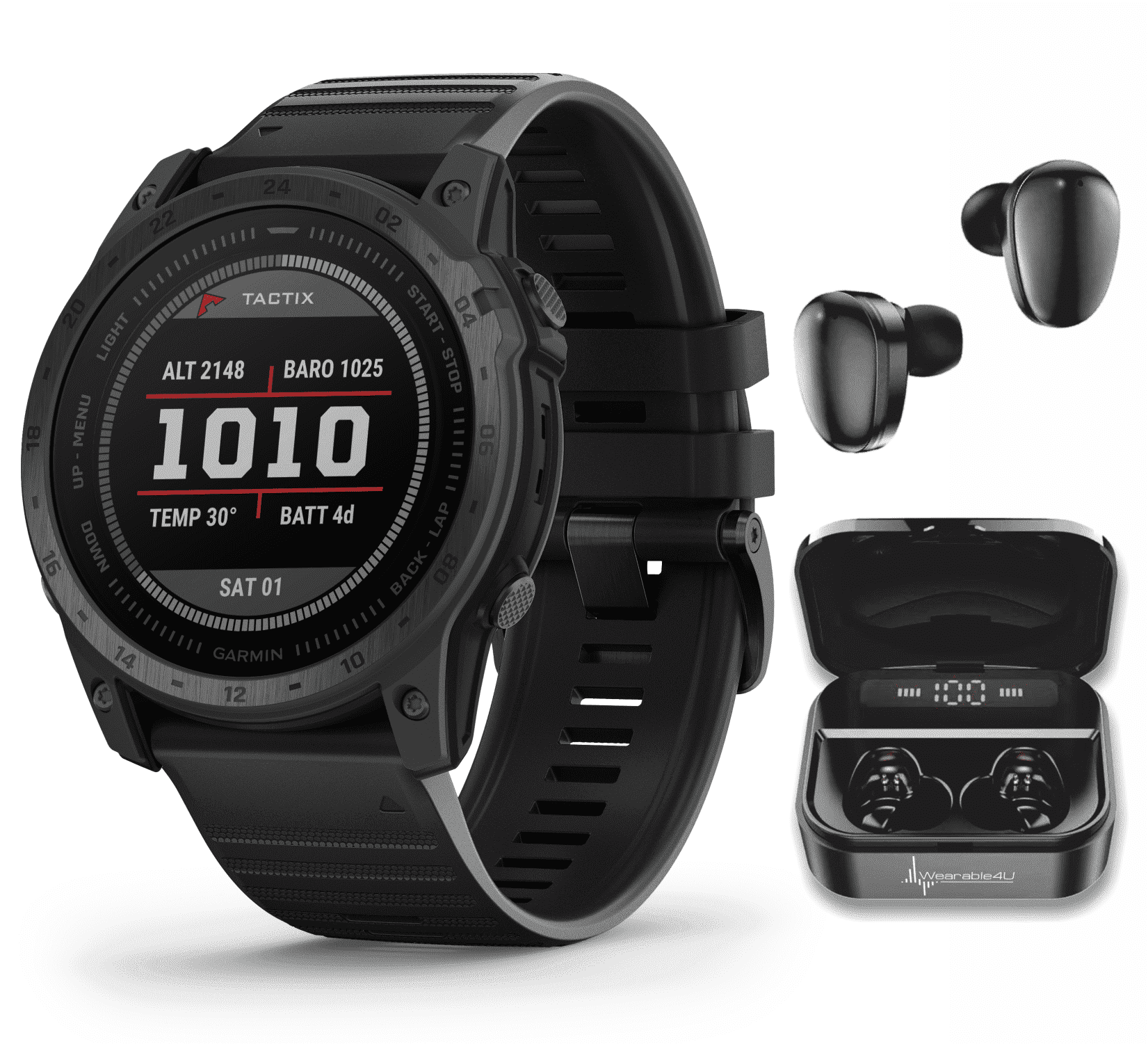 GARMIN TACTIX 7 PRO 腕時計(デジタル) Garmin tactix 7 Pro Ballistics Solar Powered Tactical GPS