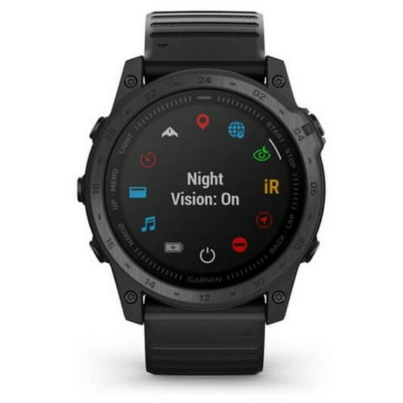 GARMIN Tactix 7 Tactical GPS Smartwatch with Silicone Band (010-02704-00)
