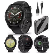 Garmin Tactix 8 - 47mm, AMOLED Display, Premium Tactical GPS Smartwatch, Includes Applied Ballistics Ultralight Solver, 40 M Dive Rating with Wearable4U Power Bank Bundle