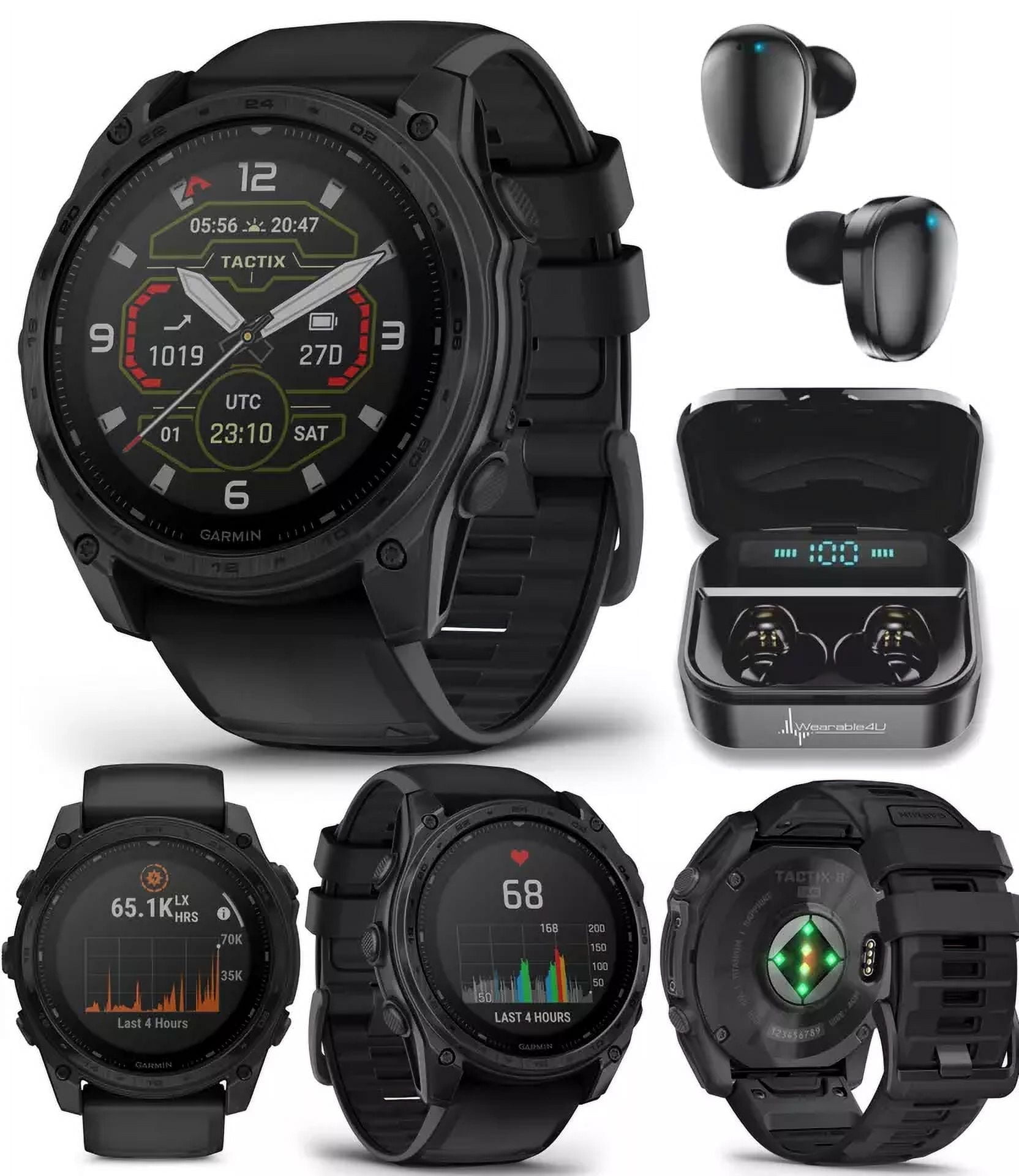 GARMIN TACTIX8 ミリタリーGPSウォッチ　スマートウォッチ Garmin Tactix 8 - 51mm, AMOLED Display, Premium Tactical GPS