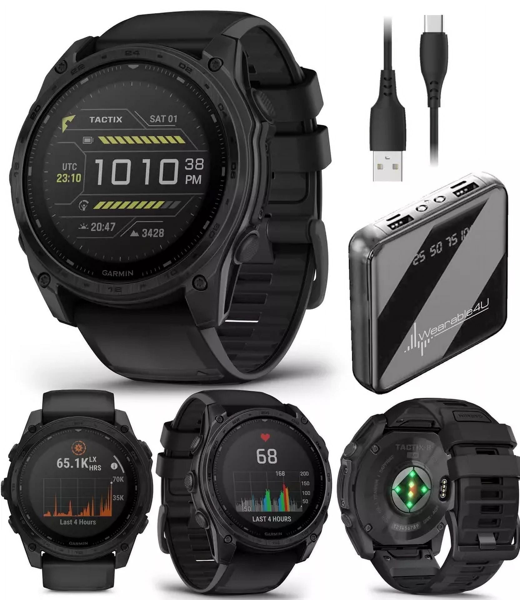Garmin Tactix 8 - 51mm Solar, Elite, Premium Tactical GPS