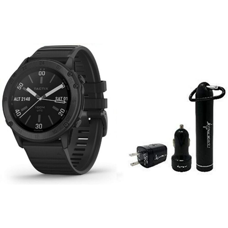 Garmin Tactix Delta Premium Unisex Adult GPS Smartwatch with Power