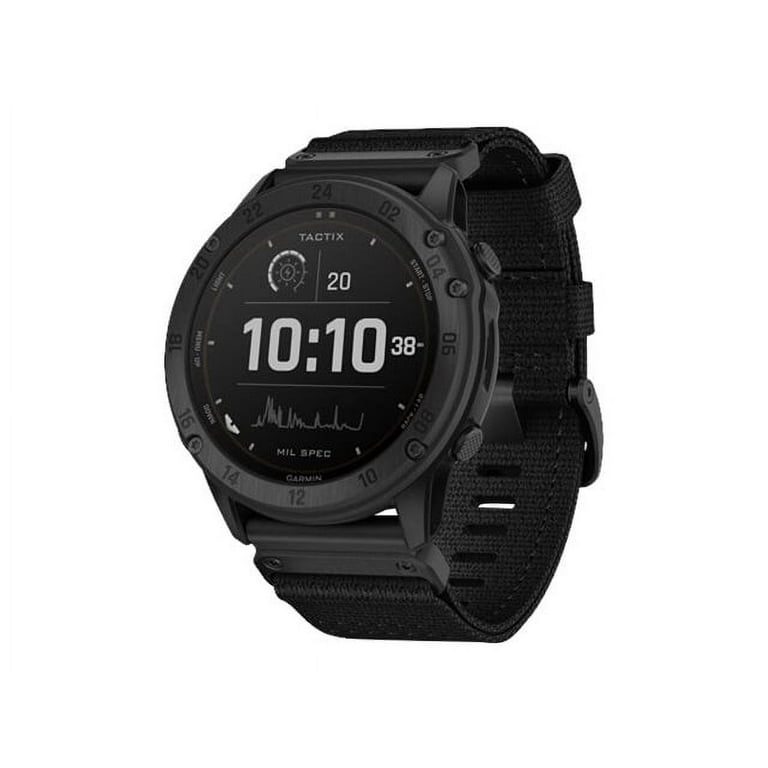 Garmin Tactix Delta Solar Edition Black DLC sport watch with