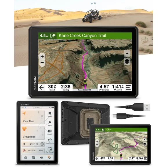 Garmin Tread® 2 - SxS Edition, Rugged 8-inch Powersport Navigator for Thrilling Off-Road Rides