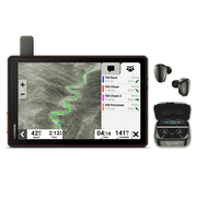 Garmin Tread XL - Baja Chase Edition, Rugged, 10” Off-Road Chase Navigator, Portable GPS for Baja Support Trucks with Wearable4U Black EarBuds Bundle