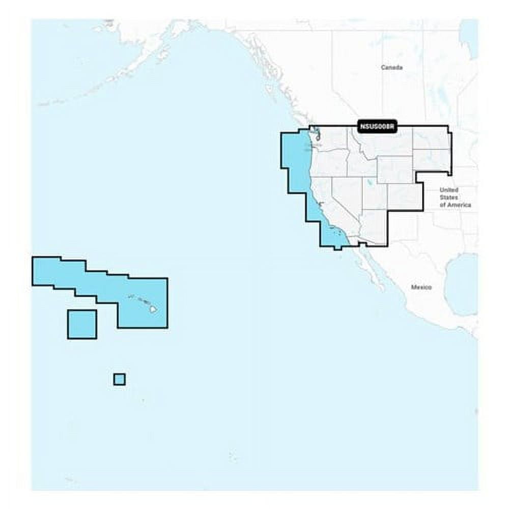 Garmin U.S. West Inland and Coastal Marine Charts Navigational