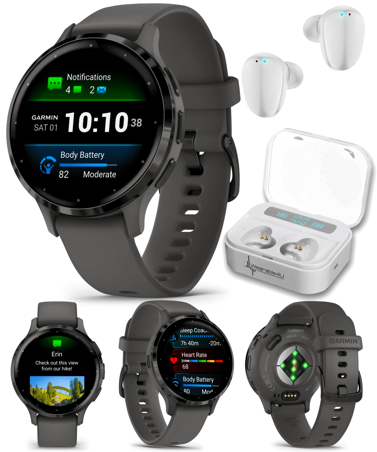 Garmin Venu 3 and Venu 3S smartwatches launch with tweaked designs and up  to 14 days of battery life -  News