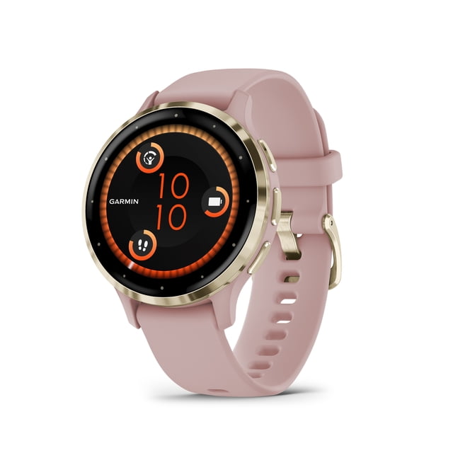Garmin Venu® 3S, GPS Smartwatch, AMOLED Display, Advanced Health and Fitness Features, Up To 10 Days Of Battery, dust rose