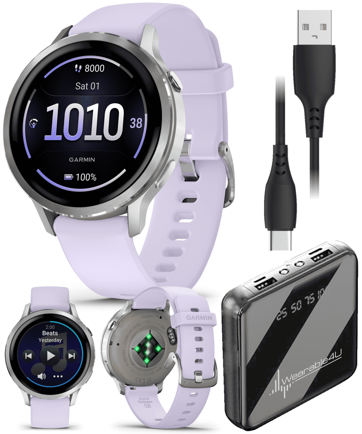 Garmin Venu 4 - 41mm AMOLED Advanced Health & Fitness GPS