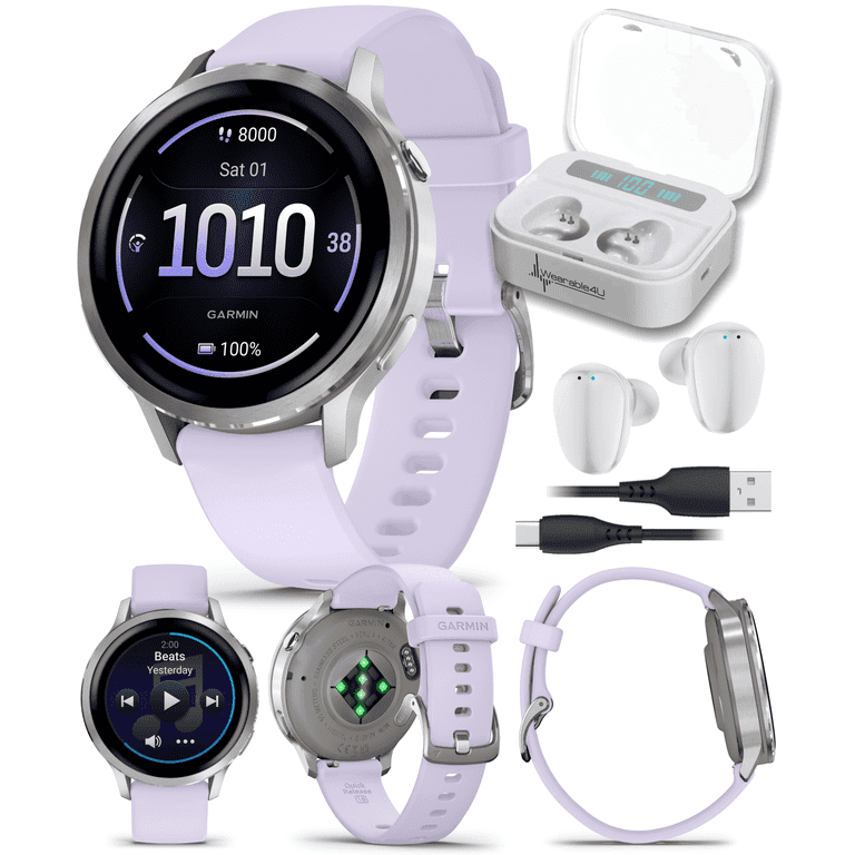 GARMIN Venu シルバー Garmin Venu 4 - 41mm AMOLED Advanced Health & Fitness GPS