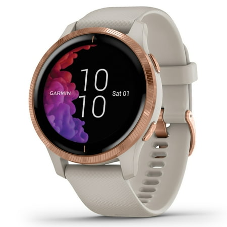 Garmin Venu® Light Sand with Rose Gold Hardware