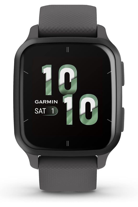 Venu Sq 2 GPS Smartwatch, All-Day Health Monitoring, Long-Lasting Battery Life, AMOLED Display, Slate and Shadow Gray (SOLD WITHOUT MANUFACTURER WARRANTY)