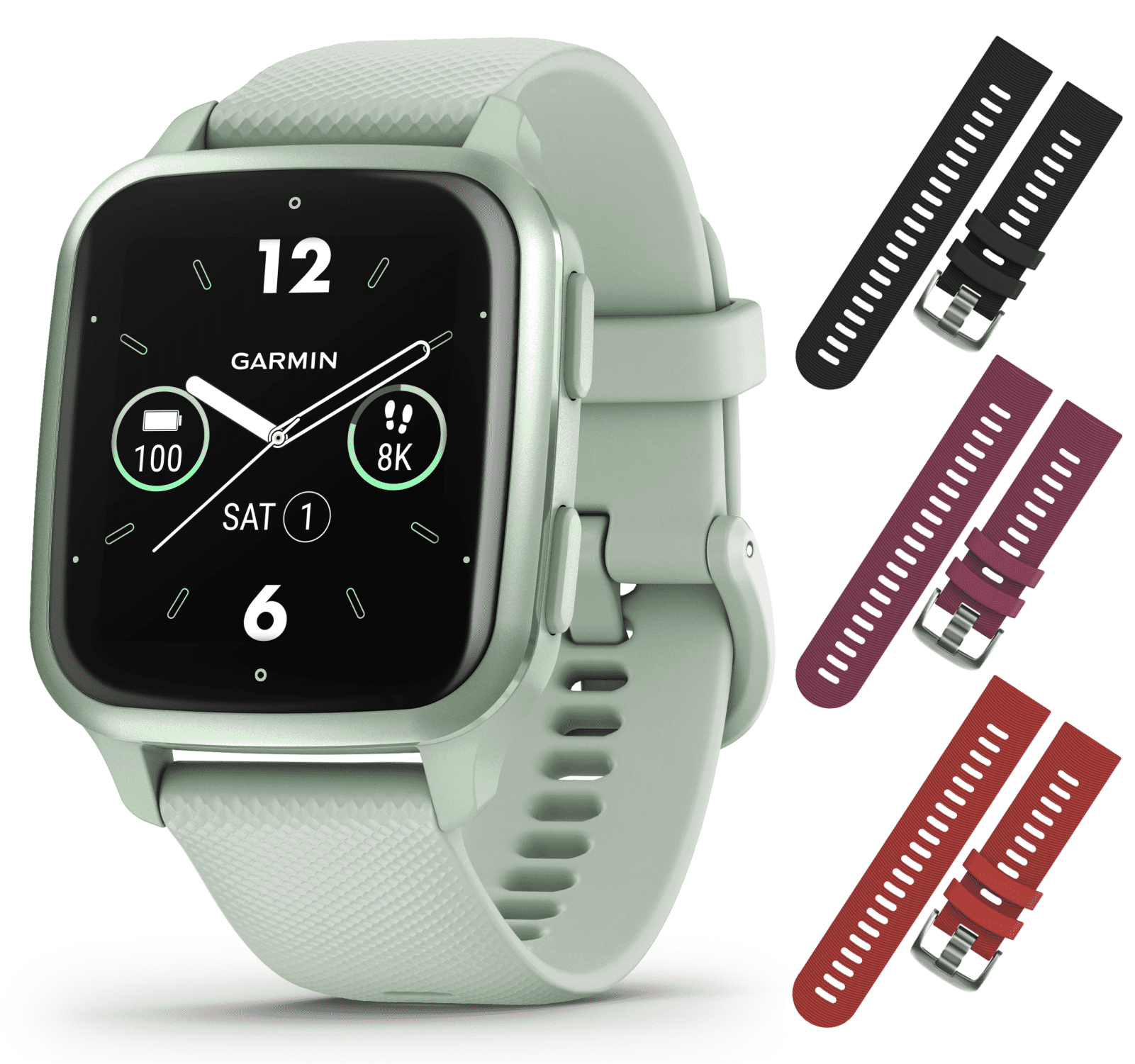 Garmin Venu Sq 2 - Music Edition, Unisex GPS Smartwatch, All-Day 