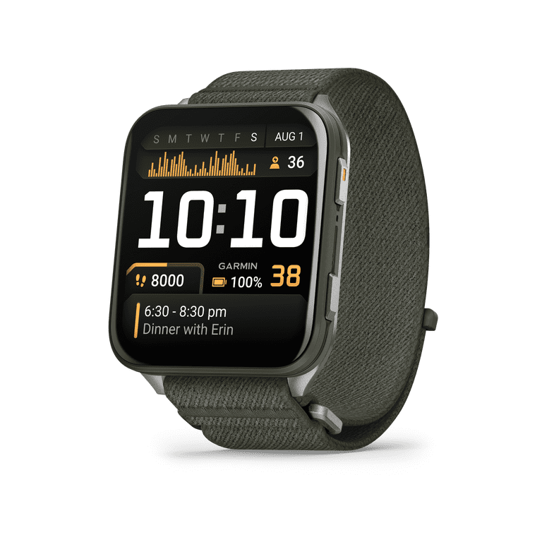GARMIN, GPS Smartwatch, Venu X1, Thin Lightweight AMOLED Display