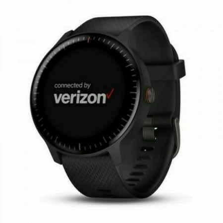 Garmin Vivoactive 3 (GPS) 1.2 inch Black Case with Black Silicone Band