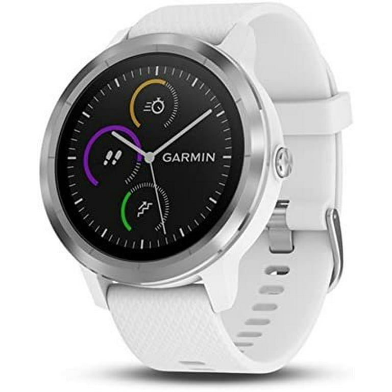 Garmin vívoactive 3 GPS Smartwatch - White & Stainless Garmin vívoactive 3 GPS Smartwatch - White & Stainless