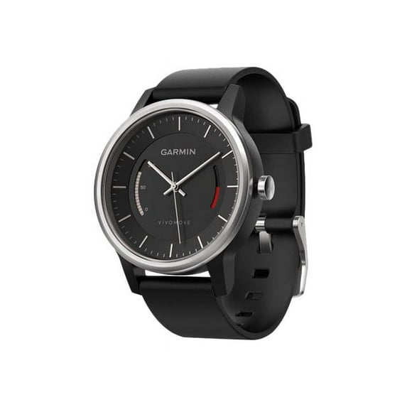 Garmin vvomove Sport - Black - activity tracker with sport band - black - Bluetooth, ANT/ANT+ - 1.8 oz