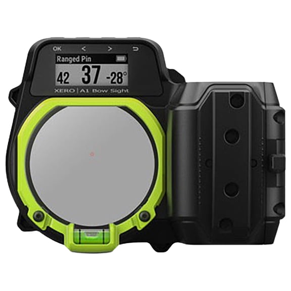 Garmin Xero A1 Bow Sight, 2" Auto-Ranging Digital Bow Sight, LED Pins for Unobstructed Views, Right-Handed