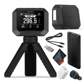 Garmin Xero C2 Chronograph, Compact Ballistic Velocity Measurement Device, 1005000 FPS Range, Rapid Fire Support, Smartwatch and ShotView App Compatible Bundle