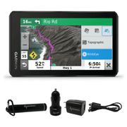 Garmin Zumo XT, All-Terrain Motorcycle GPS Navigation 5.5-in with Power Pack