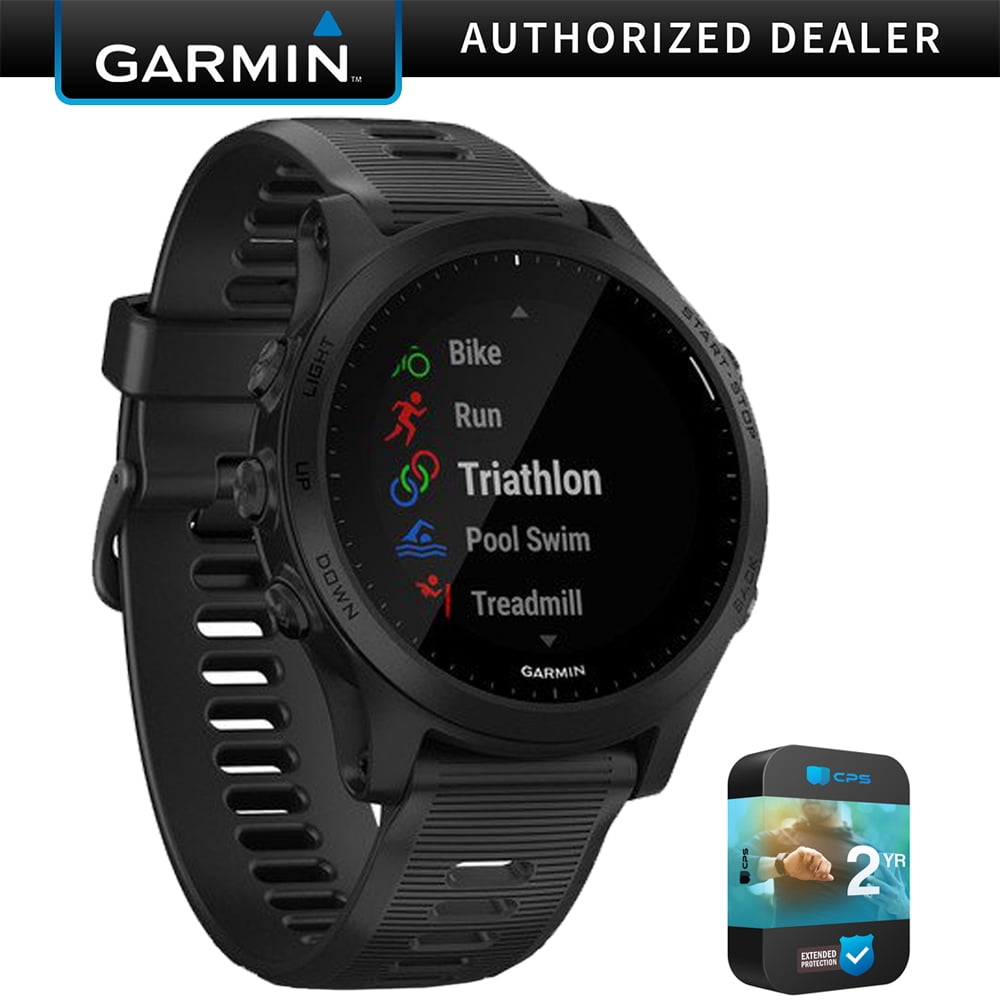 Garmin forerunner 945 GPS Sport Watch Cellular 1.2" Screen Case with Black Band