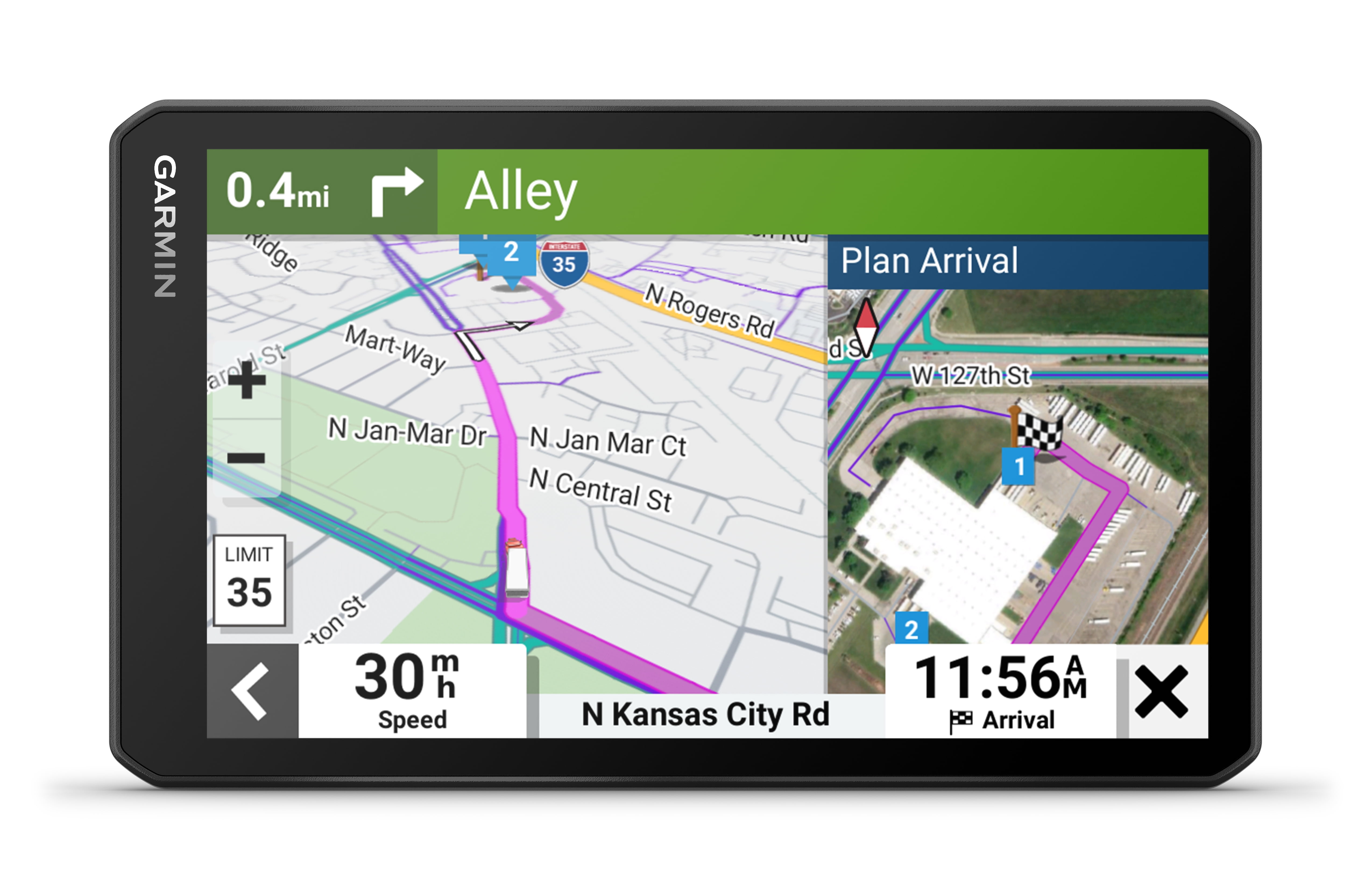 dēzlCam™ OTR710 GPS Truck Garmin Navigation Device