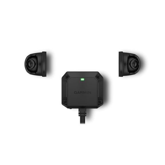 Garmin dēzl™ DualView, Rugged Side Camera System, See Live Views Down Each Side of Your Truck, Blind-Spot Monitoring with Merging Alerts, Incident Recording, Works with Your Tablet or Compatible GPS