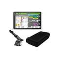 thumbnail image 1 of Garmin dezl OTR720 GPS Truck Navigator with 7-Inch 1024p Touchscreen Display (Black) Bundle with Knox Gear Travel Organizer and Storage Case and Knox Gear GPS Suction Cup Mount (Black) (3 Items), 1 of 7