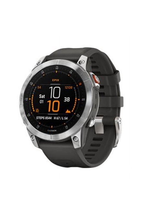 epix Gen 2, Premium active smartwatch, touchscreen AMOLED display, Adventure Watch with Advanced Features, Slate Steel
