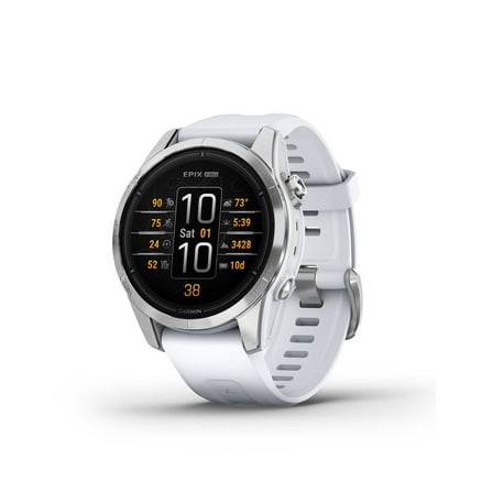 epix Pro (Gen 2), 42mm, High Performance Smartwatch, Advanced Training Technology, Built-in Flashlight, Whitestone