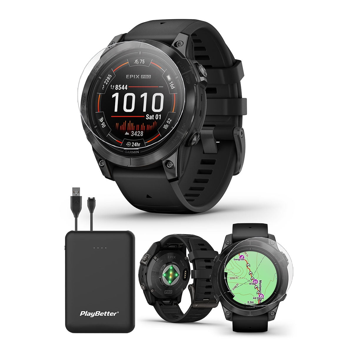 Garmin epix Pro (Gen 2) 42 mm Multisport GPS AMOLED Smartwatch, Brand New