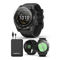 Garmin epix Pro (Gen 2) 51mm ( Slate Gray/Black) Multisport AMOLED GPS Smartwatch | Bundle with PlayBetter Screen Protectors & Portable Charger
