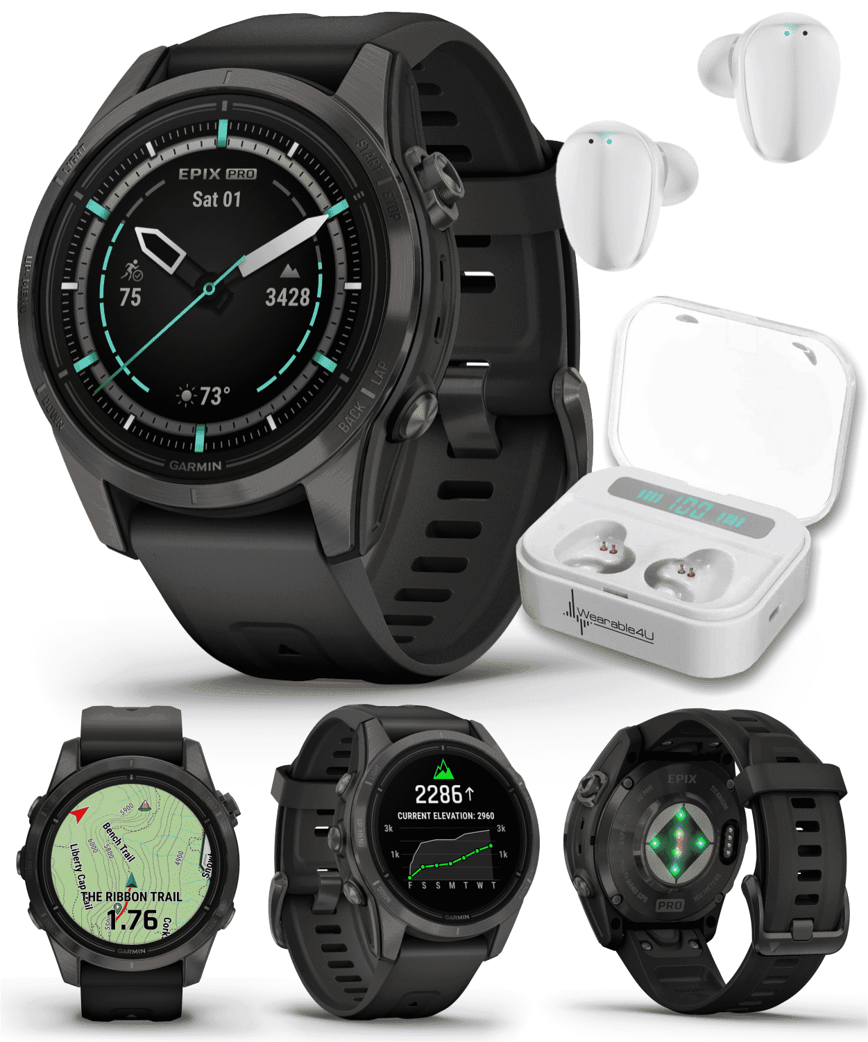 Garmin epix Pro Gen 2, 42mm, Sapphire Smartwatch, Advanced