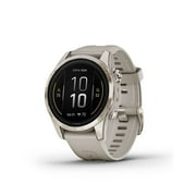 Garmin epix Pro Gen 2 Sapphire Edition, 42mm, High Performance Smartwatch, Advanced Training Technology, Built-in Flashlight, Light Sand