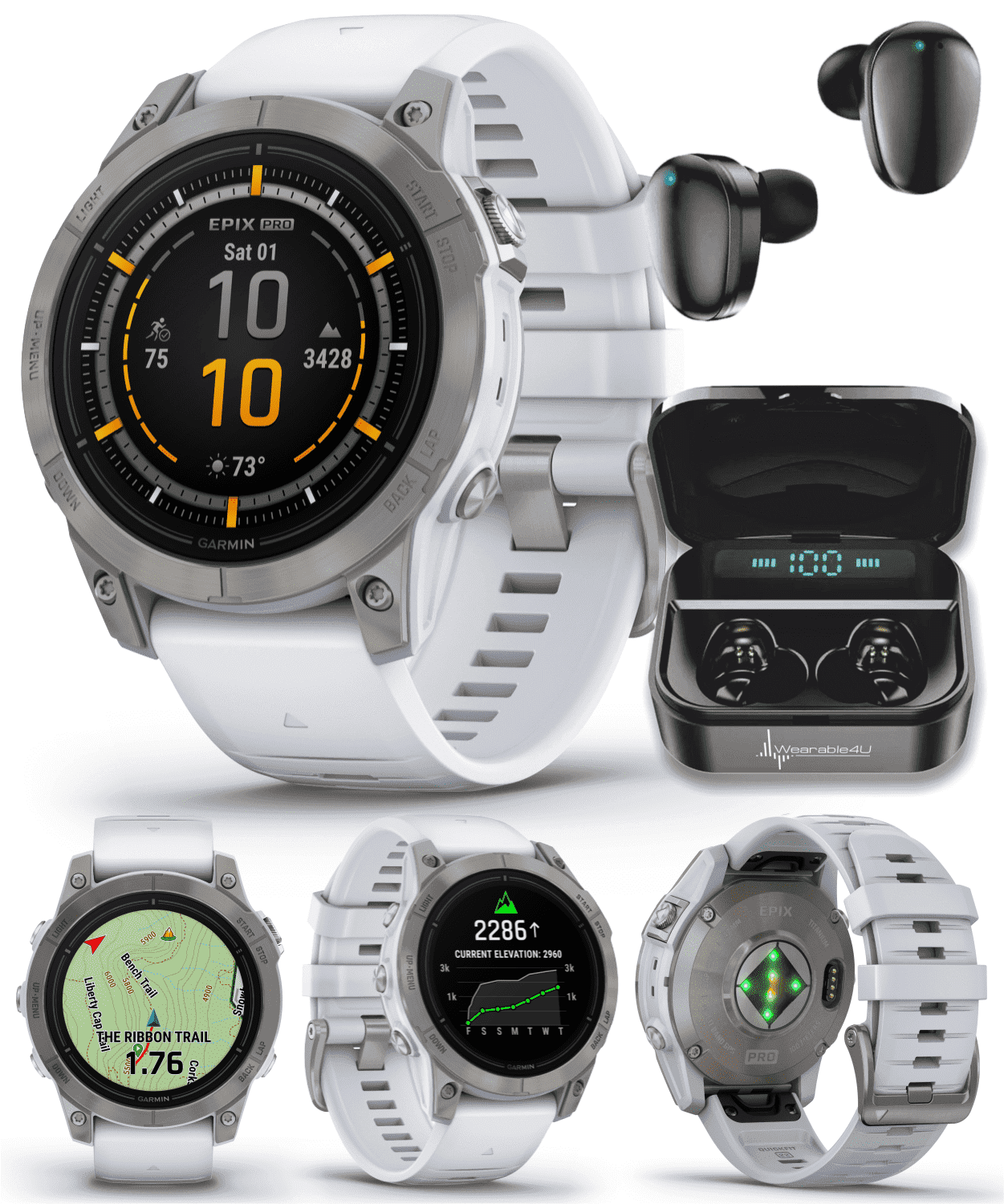 Garmin epix Pro (Gen 2) Sapphire Edition, 47mm, High Performance