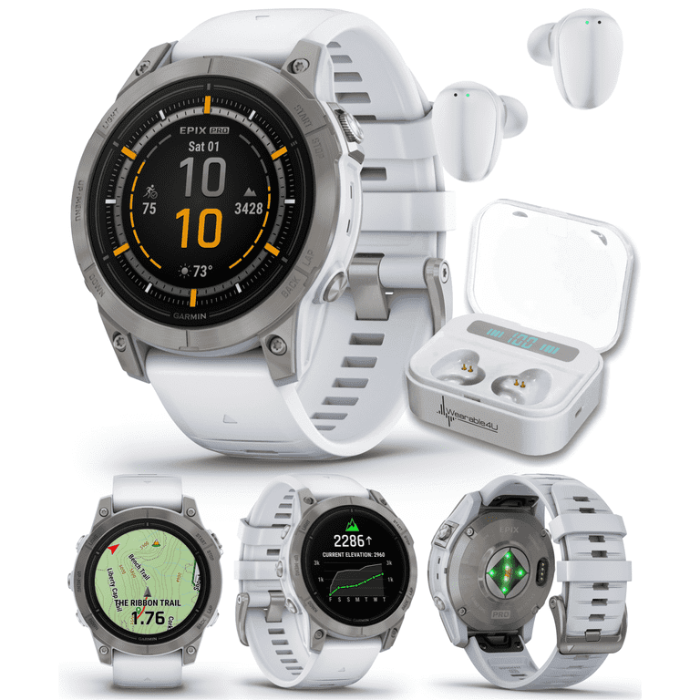 Garmin epix Pro Gen 2, 47mm, Sapphire Smartwatch, Training Tech