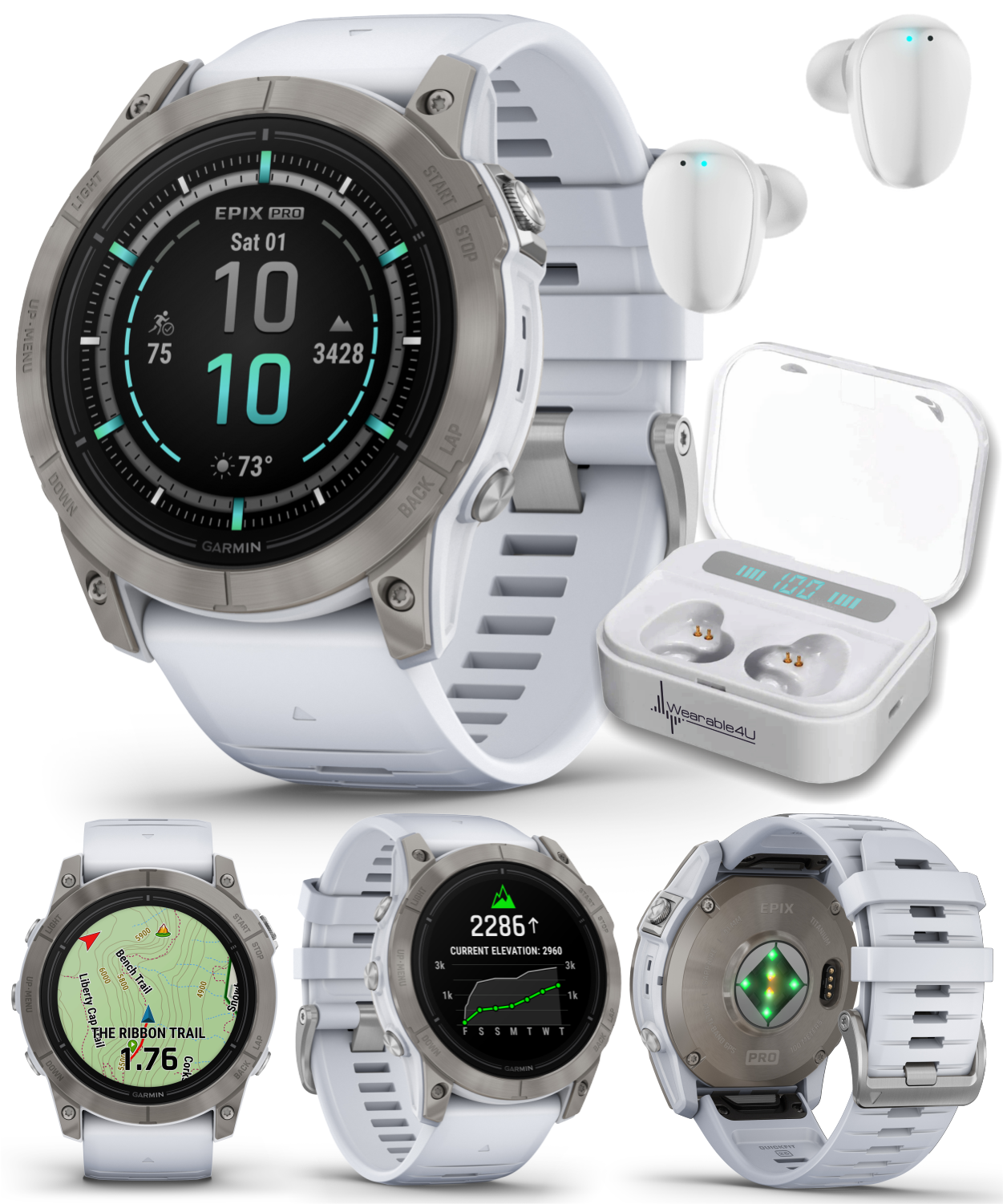 Garmin epix Pro Sapphire Ed. 51mm, GPS Smartwatch & Sport Tech