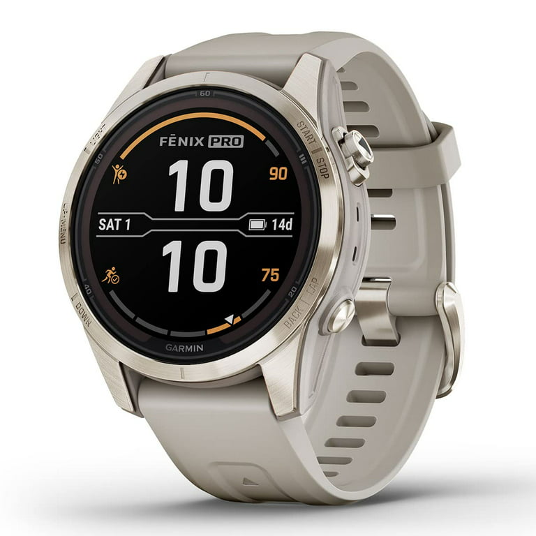 Garmin fēnix 7S Pro Sapphire Solar, Multisport GPS Smartwatch