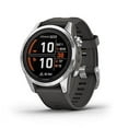 thumbnail image 1 of Garmin fēnix 7S Pro Solar, Multisport GPS Smartwatch, Built-in Flashlight, Solar Charging Capability, Graphite, 1 of 6