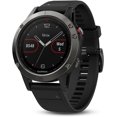thumbnail image 1 of Pre-Owned Garmin fenix 5, Premium and Rugged Multisport GPS Smartwatch, Slate Gray with Black Band (Good), 1 of 5