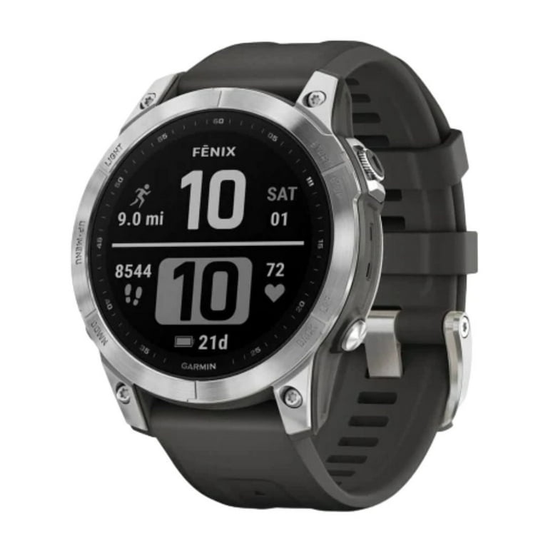 Garmin fenix 7 Standard Edition Multisport GPS Watch with