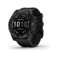 thumbnail image 1 of Garmin fenix 7X Sapphire Solar, Black DLC Titanium with Black Band, 1 of 13