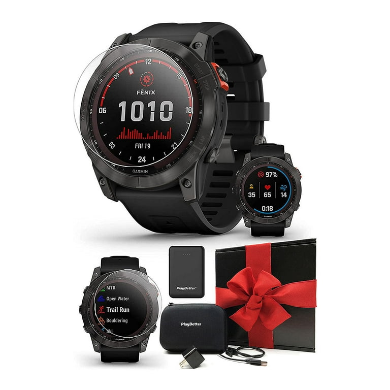 Pulsómetro Garmin Fenix 7X Sapphire Solar Edition