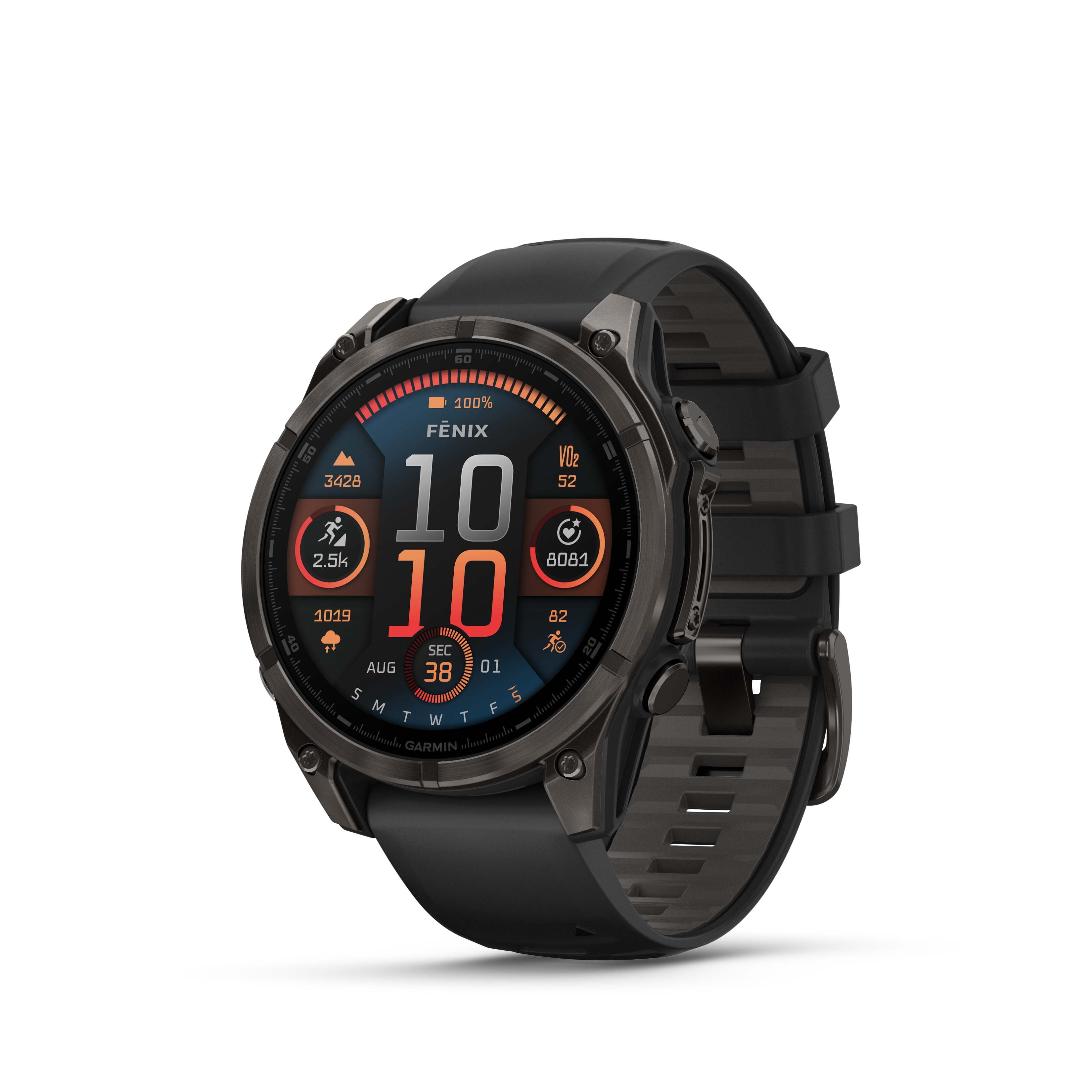 GARMIN - nanc Garmin Forerunner 970 Carbon Gray DLC Titanium GPS Running