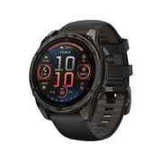 Garmin fēnix® 8, Sapphire, 47mm, DLC Titanium, Black/Pebble Gray