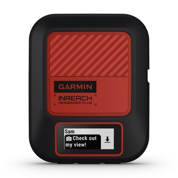 Garmin inReach® Messenger Plus, SOS Satellite Communicator with Photo, Text & Voice Messaging Without Cell Service, Long Battery Life, Durable, Temperature-Resistant, Water-Resistant (IPX7) Design