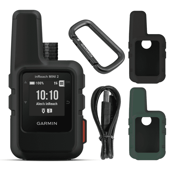 Garmin inReach Mini 2 Hiking Handheld GPS Device, 2 Pack