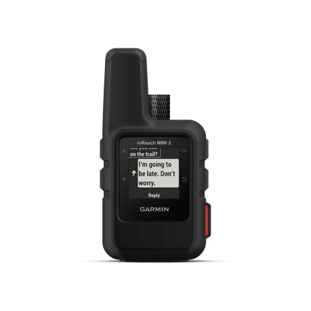 Garmin - inReach Mini 2 Compact Satellite Communicator 1.3" GPS with Built-In Bluetooth - Black